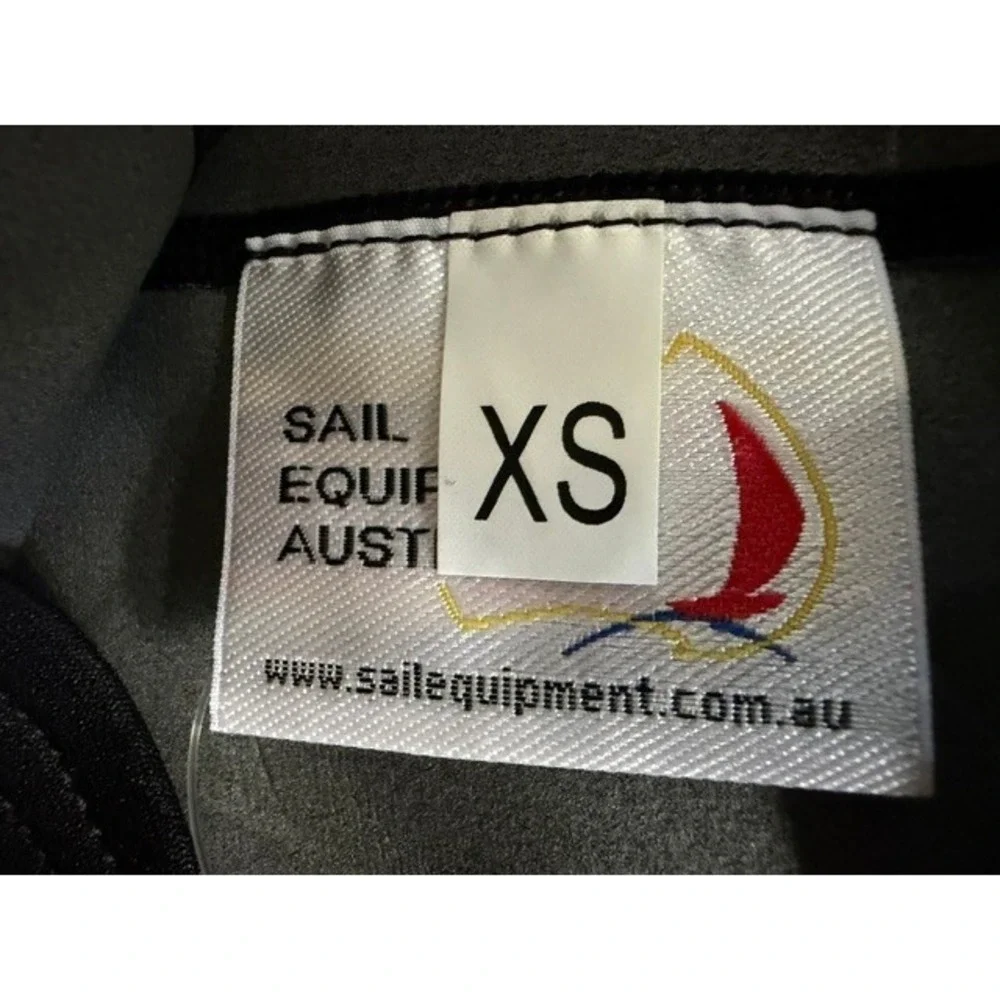 Sea Sail Equipment Australia Long Sleeve Hot Top Black Grey XS MS001 Kids